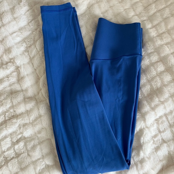 aerie Pants & Jumpsuits Aerie Blue Leggings Xxs Poshmark